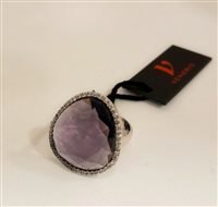 Anello Venerio Donna in Argento Cristallo AN00048 - AN00048